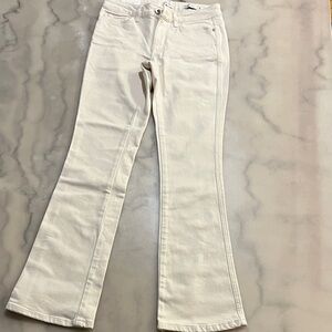 J. Jill Cream Boot Cut Jeans